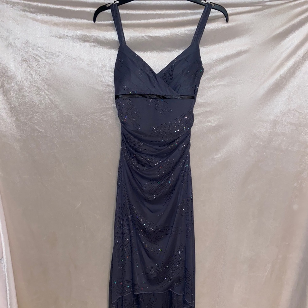 Grey Sparkly Gown